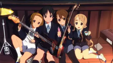 Задник к сериалу "K-ON!" #1341855