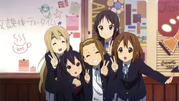 Задник к сериалу "K-ON!" #1341856