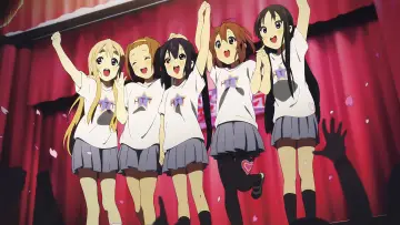 Задник к сериалу "K-ON!" #1341857
