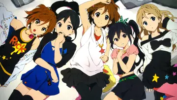Задник к сериалу "K-ON!" #1341866