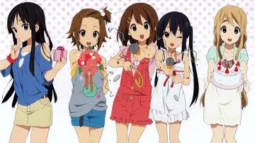 Задник к сериалу "K-ON!" #1341875