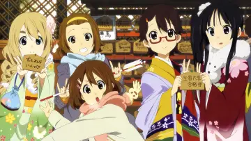 Задник к сериалу "K-ON!" #1341884