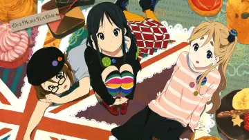 Задник к сериалу "K-ON!" #1341886