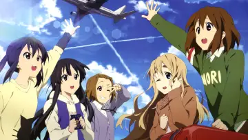 Задник к сериалу "K-ON!" #1341889