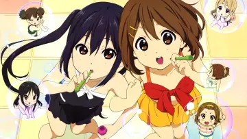 Задник к сериалу "K-ON!" #1341892