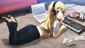 Задник к сериалу "K-ON!" #1341895