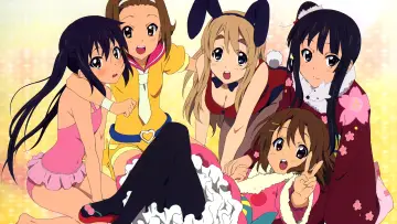 Задник к сериалу "K-ON!" #1341896