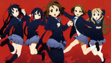 Задник к сериалу "K-ON!" #1341897
