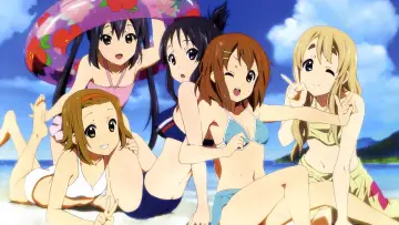 Задник к сериалу "K-ON!" #1341900