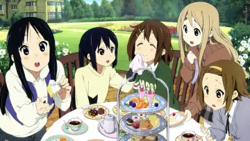 Задник к сериалу "K-ON!" #1341907