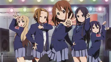 Задник к сериалу "K-ON!" #1341908