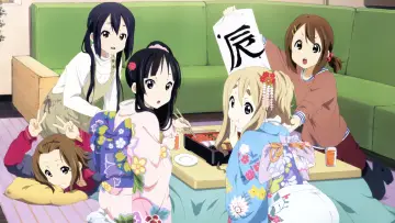 Задник к сериалу "K-ON!" #1341909