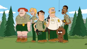 Задник к сериалу "Бриклберри" #1442874
