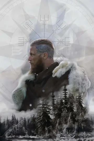 Постер к сериалу "Викинги" #1240759