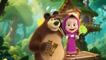 Задник к сериалу "Маша и Медведь" #1297265