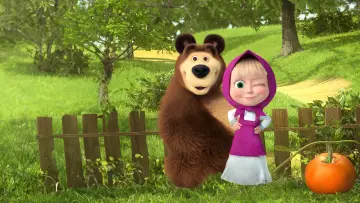 Задник к сериалу "Маша и Медведь" #1297268