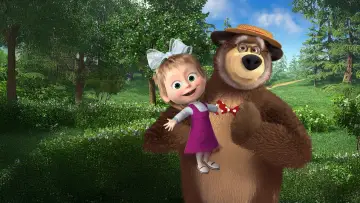 Задник к сериалу "Маша и Медведь" #1297270