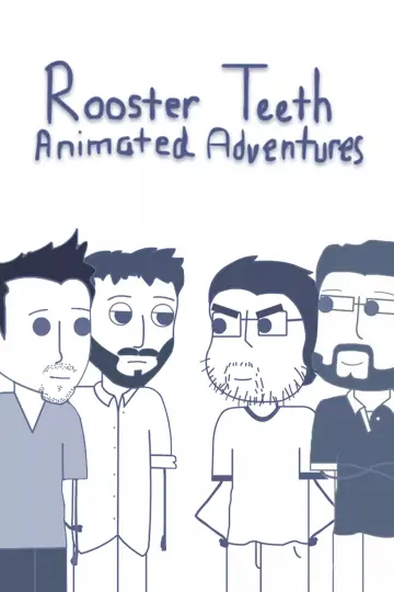 Анимированные приключения Rooster Teeth постер