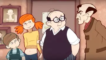 Задник к сериалу "Mézga család" #1447063