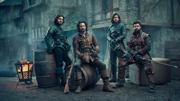 Задник к сериалу "Мушкетёры" #1467135