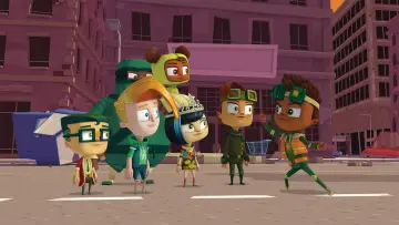Задник к сериалу "Oh No! It