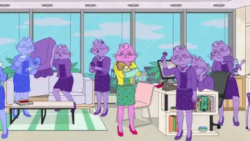Задник к сериалу "Конь БоДжек" #1295098