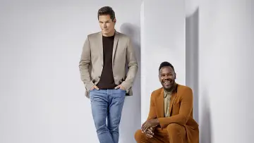 Задник к сериалу "Deux hommes en or" #1659480