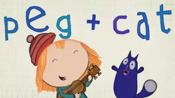 Задник к сериалу "Peg + Cat" #1421356