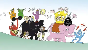 Задник к сериалу "Les Barbapapa" #1312217
