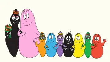 Задник к сериалу "Les Barbapapa" #1312218