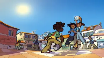 Задник к сериалу "Foot 2 Rue" #1496887