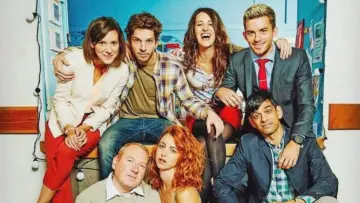 Задник к сериалу "Сожители" #1466347