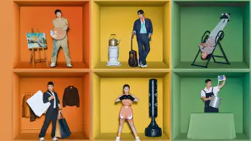 Задник к сериалу "Я живу один" #1288830
