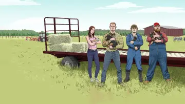 Задник к сериалу "Леттеркенни" #1374600