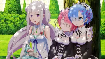 Задник к сериалу "Re:ZERO – Жизнь с нуля в альтернативном мире" #1218090