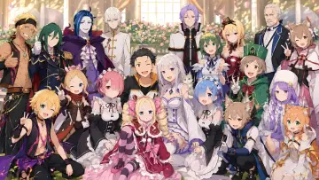 Задник к сериалу "Re:ZERO – Жизнь с нуля в альтернативном мире" #1218098