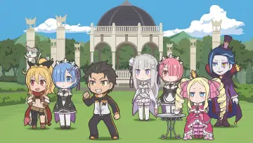 Задник к сериалу "Re:ZERO – Жизнь с нуля в альтернативном мире" #1218126