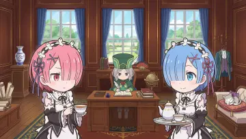 Задник к сериалу "Re:ZERO – Жизнь с нуля в альтернативном мире" #1218127