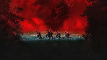 Задник к сериалу "Очень странные дела" #1238824