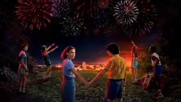 Задник к сериалу "Очень странные дела" #1238844