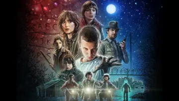 Задник к сериалу "Очень странные дела" #1238851