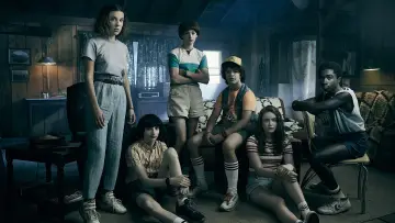 Задник к сериалу "Очень странные дела" #1238897