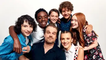 Задник к сериалу "Очень странные дела" #1238899
