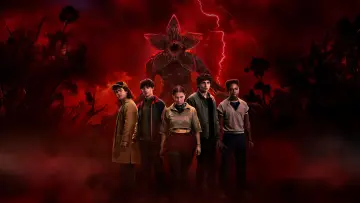 Задник к сериалу "Очень странные дела" #1238904