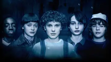 Задник к сериалу "Очень странные дела" #1238909