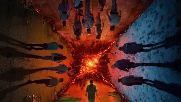 Задник к сериалу "Очень странные дела" #1238956