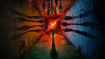 Задник к сериалу "Очень странные дела" #1238968