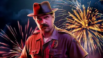 Задник к сериалу "Очень странные дела" #1239033