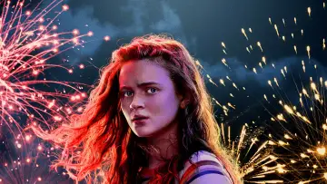 Задник к сериалу "Очень странные дела" #1239046