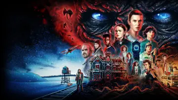Задник к сериалу "Очень странные дела" #1239063